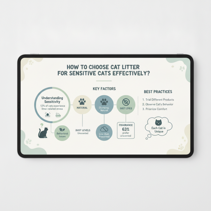 How To Choose Cat Litter For Sensitive Cats Effectively?