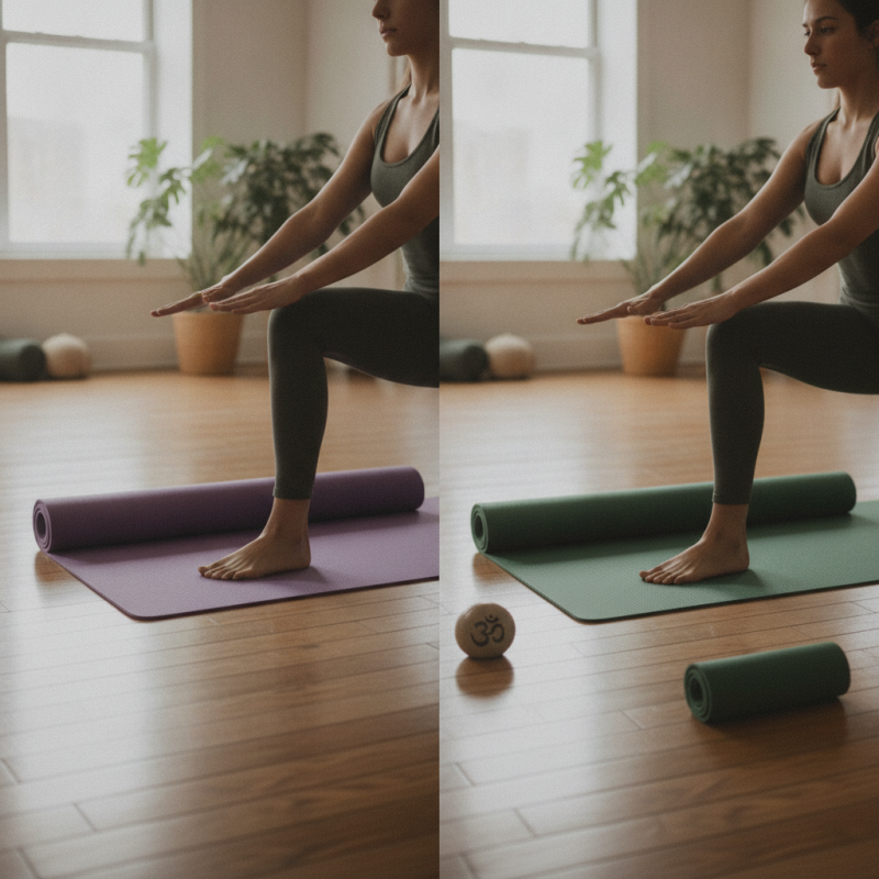What are the Advantages of Thick vs Thin Yoga Mats?