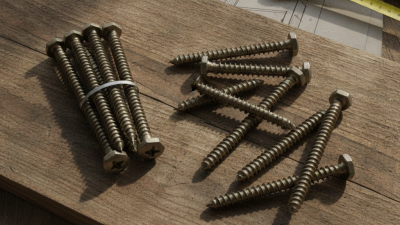 China Best Deck Lag Screws for Global Buyers Where to Find?