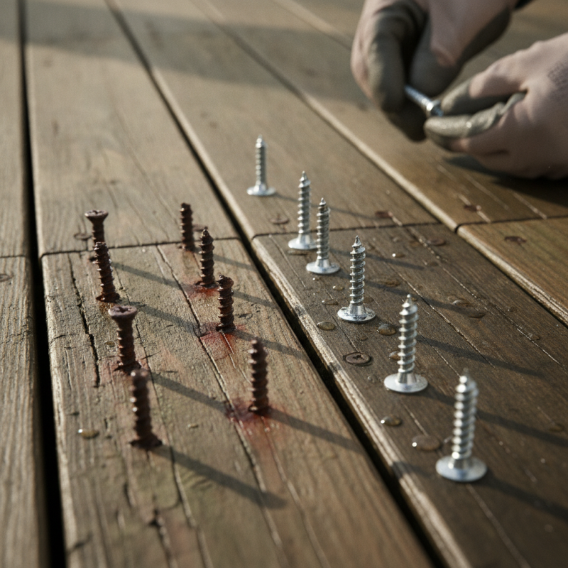 Top 5 Tips for Choosing Corrosion Resistant Deck Screws?