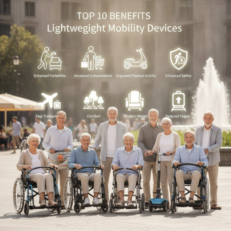 Top 10 Benefits of Lightweight Mobility Devices for Buyers