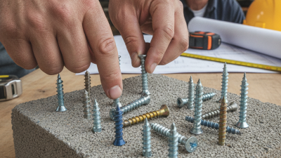How to Choose the Best Self Tapping Concrete Screws?