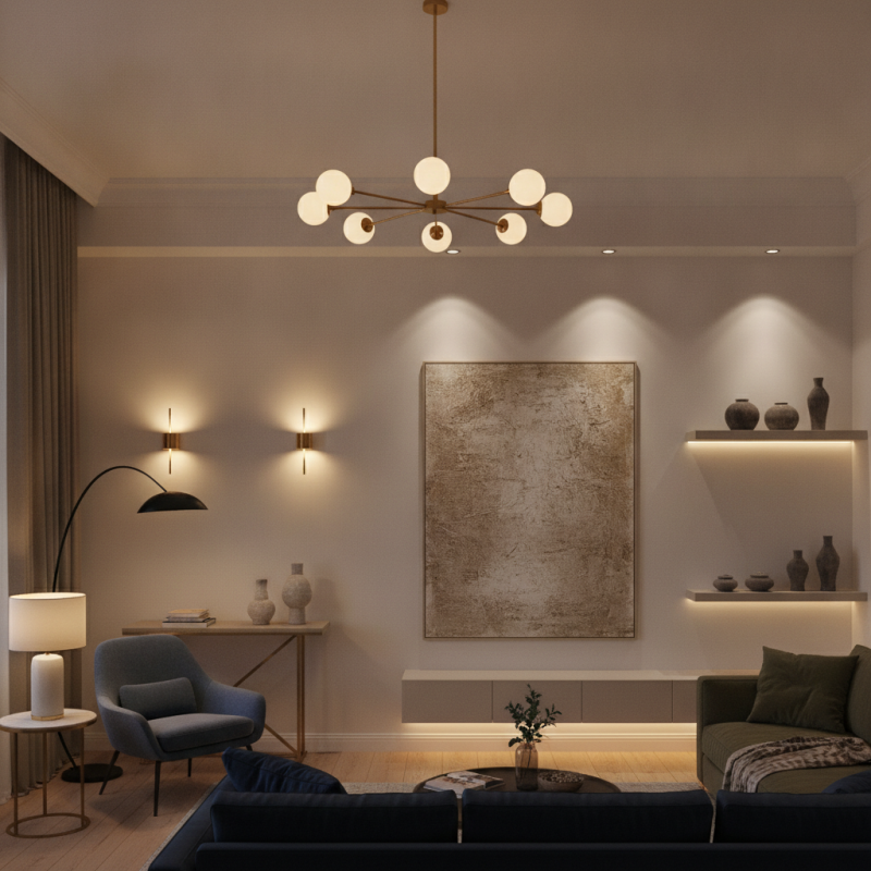 How to Perfectly Layer Decorative Lighting in Your Room?