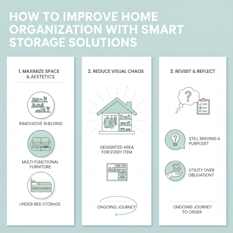 How to Improve Home Organization with Smart Storage Solutions?