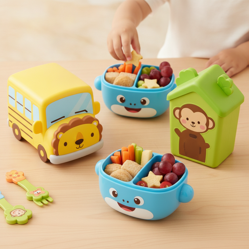 How to Choose the Best Cartoon Food Containers For Kids?
