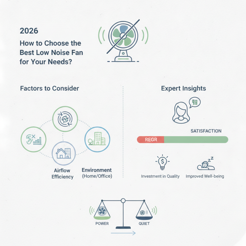 2026 How to Choose the Best Low Noise Fan for Your Needs?