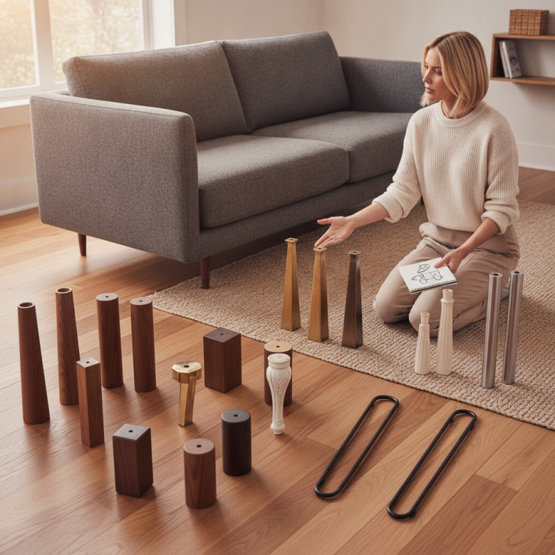 How to Choose the Best Couch Legs for Your Sofa?