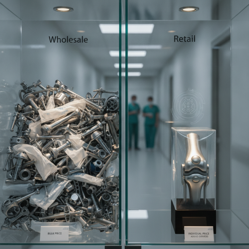 Cost Difference Between Wholesale and Retail Orthopedic Implants?