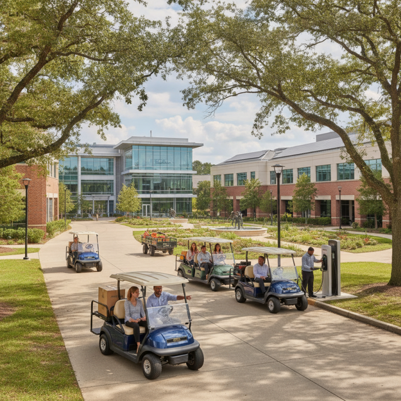 How to Use a Golf Cart for Business Transportation Effectively?