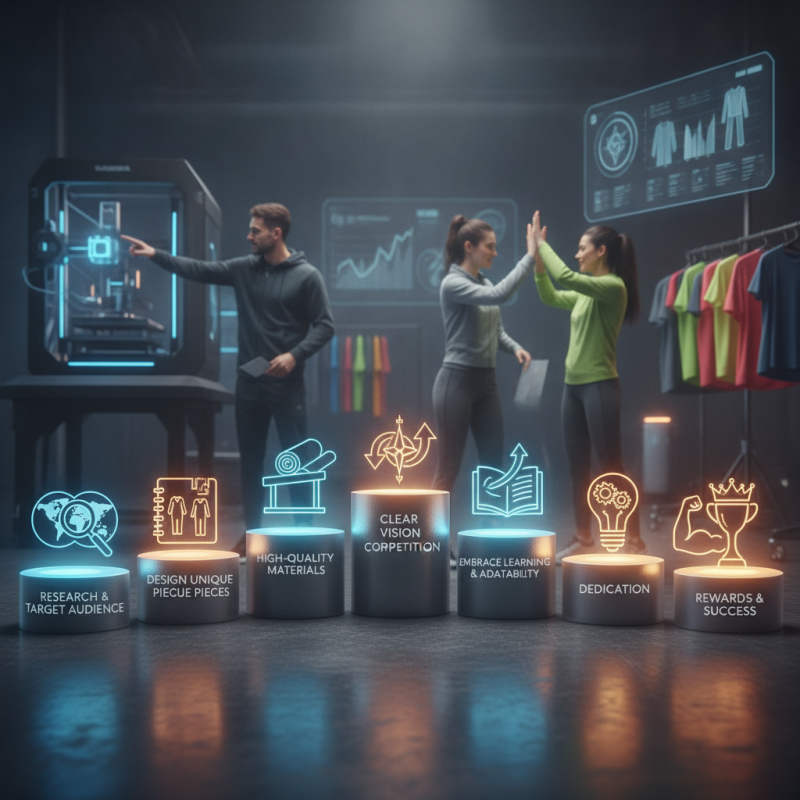 Top 10 Steps to Start Your Own Sportswear Brand Today?