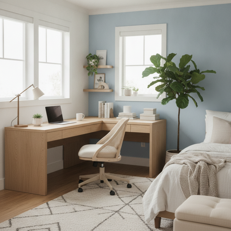 How to Set Up a Productive Home Office in Your Bedroom Corner?