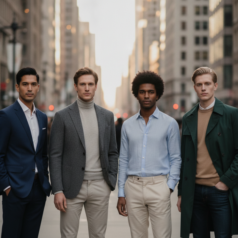 What Colors Look Best on Men for Global Fashion Buyers?