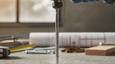 Why Choose Self Drilling Concrete Screws for Your Projects?