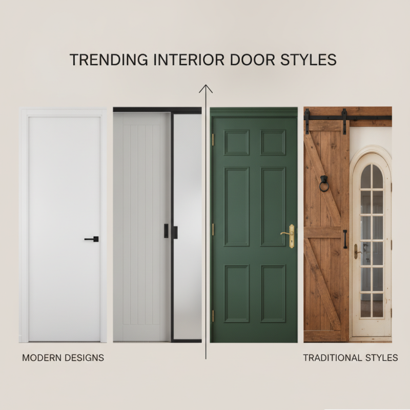 What are the Top Trending Interior Door Styles Right Now?