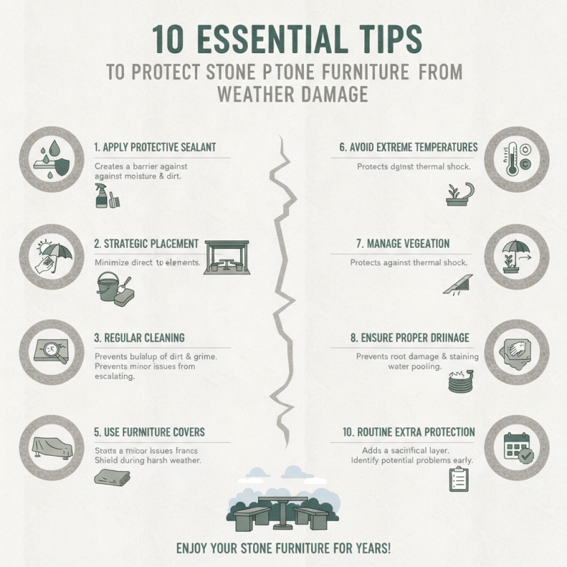 10 Essential Tips to Protect Stone Furniture from Weather Damage?