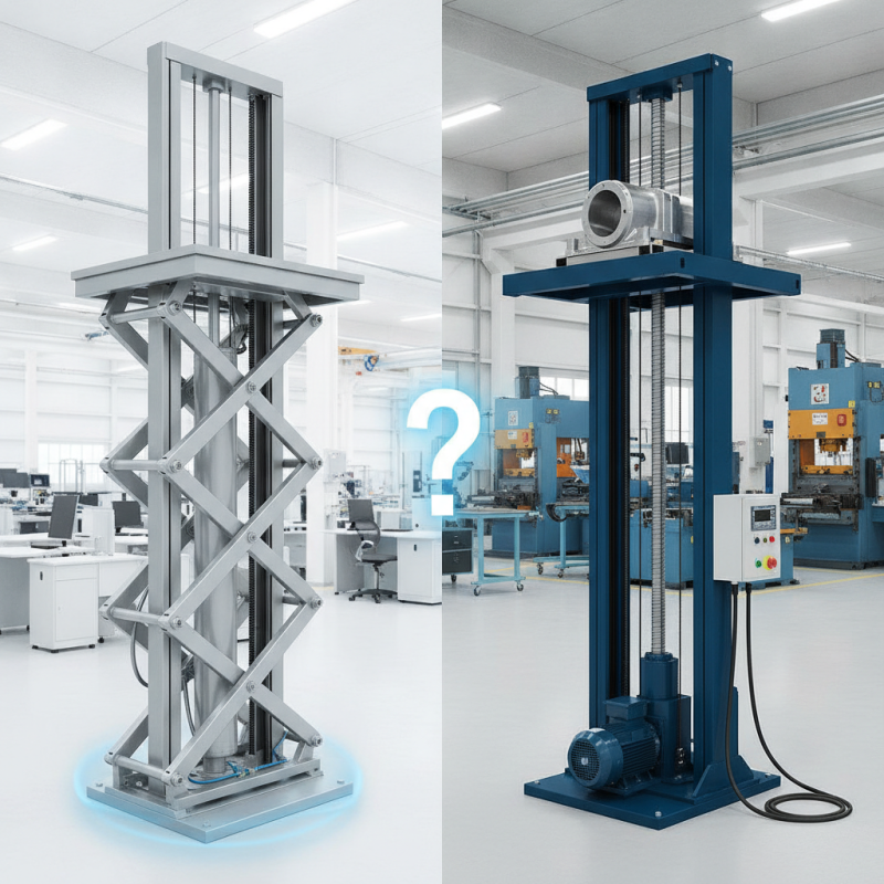 How to Choose Between a Pneumatic Lift and Electric Lift?