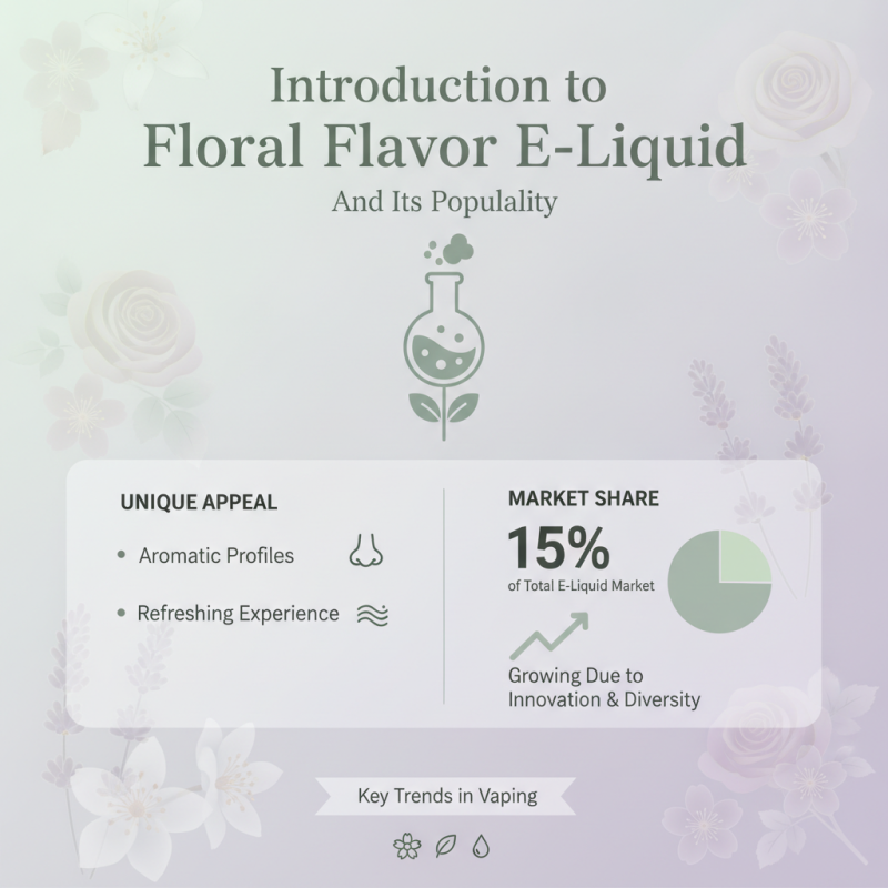 Top 5 Floral Flavor E Liquid Options for Global Buyers?