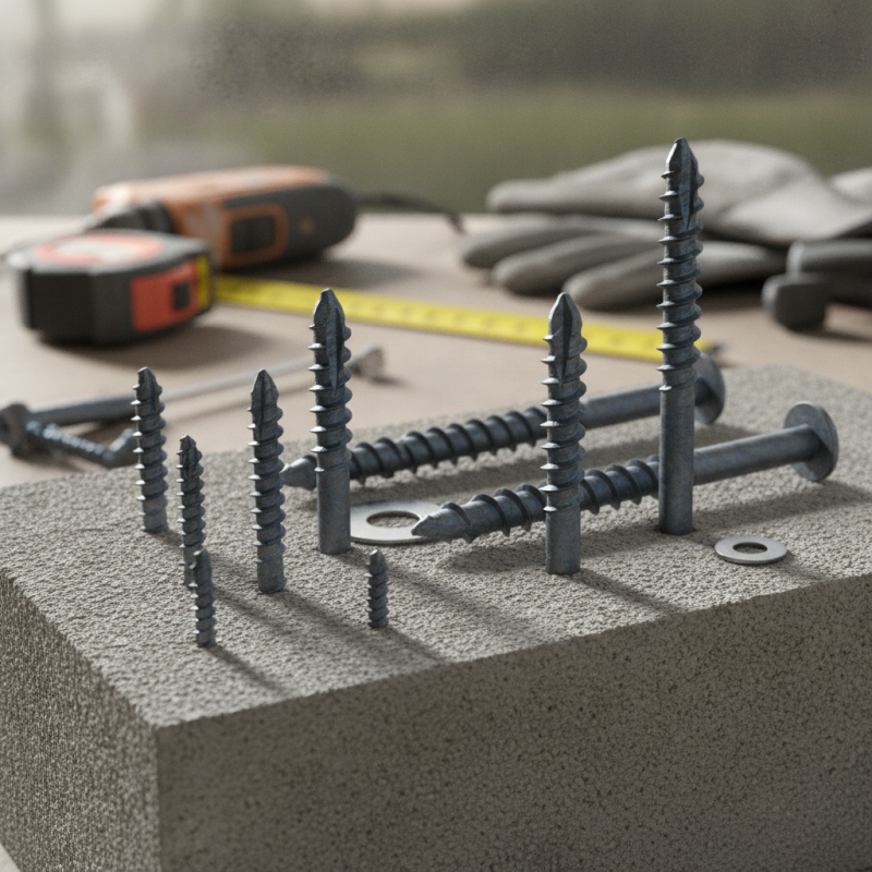 Why Choose Self Tapping Concrete Screws for Your Projects?