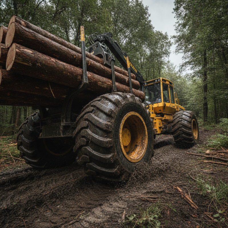 Why Choosing the Right Wheels is Crucial for High-Load Forestry Equipment?