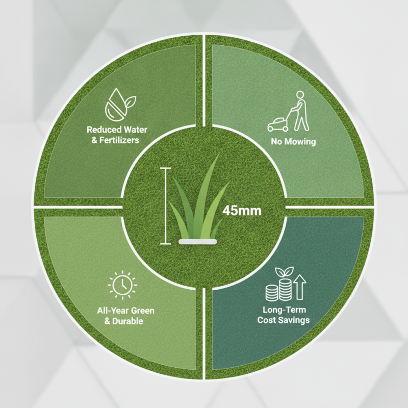 What are the Benefits of 45mm Artificial Grass for Your Project?