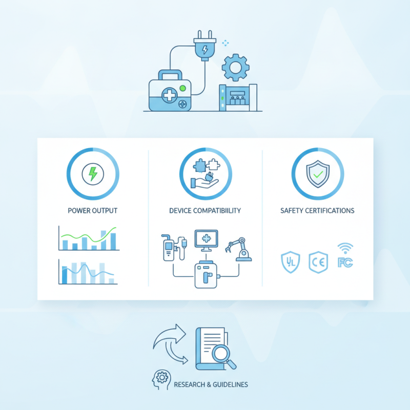 How to Choose the Right Source Charger for Medical Equipment?