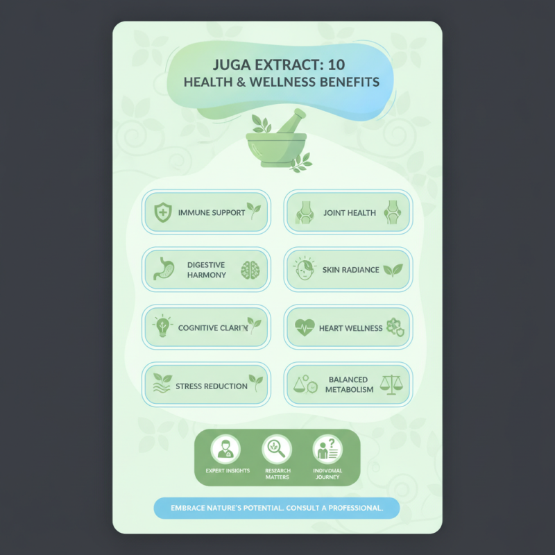 The Best 10 Benefits of Juga Extract for Health and Wellness?