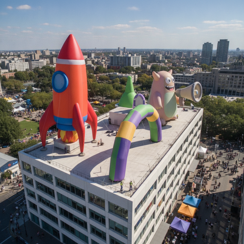 Best Roof Inflatables for Your Next Event or Promotion?