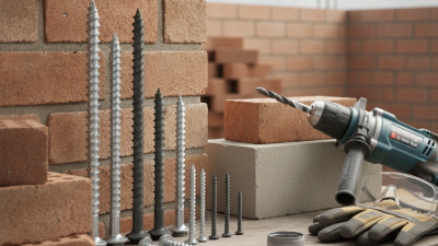 How to Choose the Best Self Tapping Masonry Screws for Your Project?