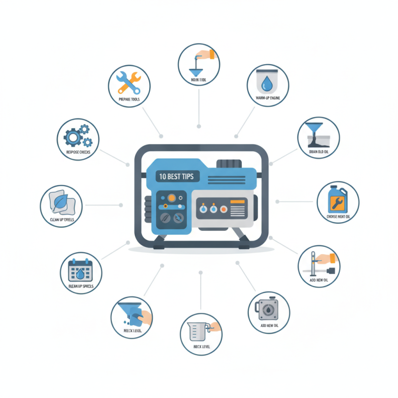 10 Best Tips on How to Change Oil in a Portable Generator?