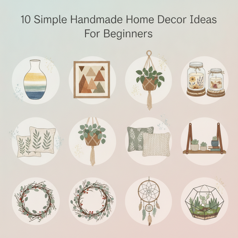 10 Simple Handmade Home Decor Ideas For Beginners?
