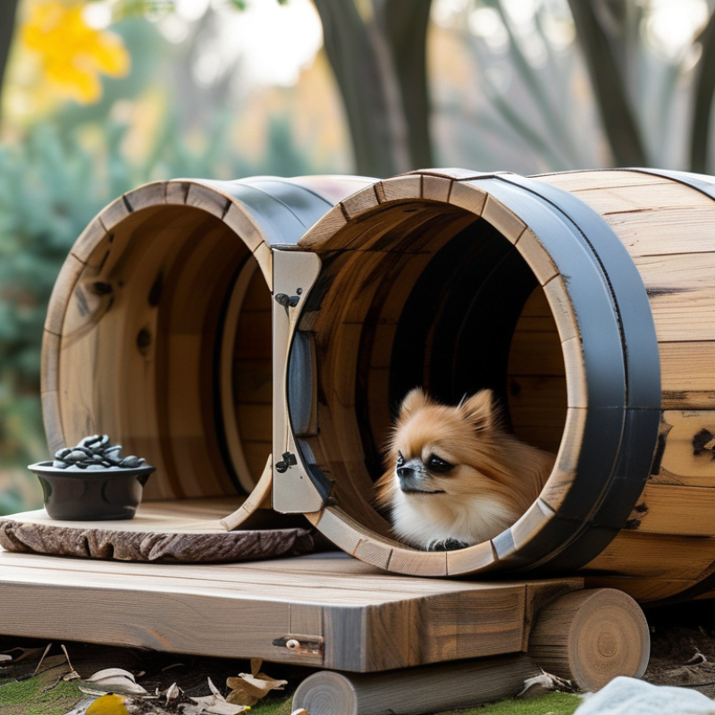 Why Choose a Wine Barrel Pet House for Your Furry Friend?