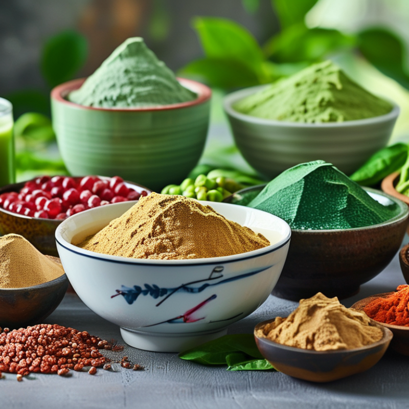 Explore the Healthiest Green Superfood Powder from China