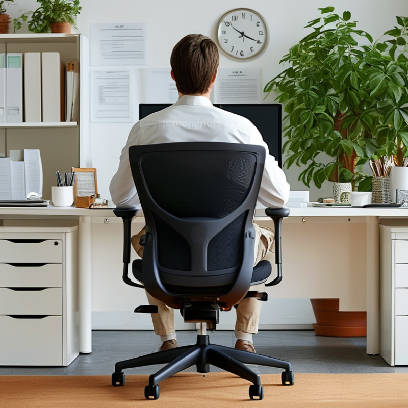 How to Adjust Office Chair Height to Relieve Back Pain?