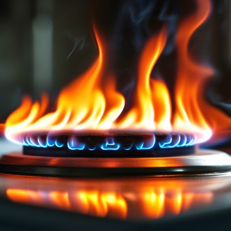 Why is My Gas Stove Flame Orange Instead of Blue?