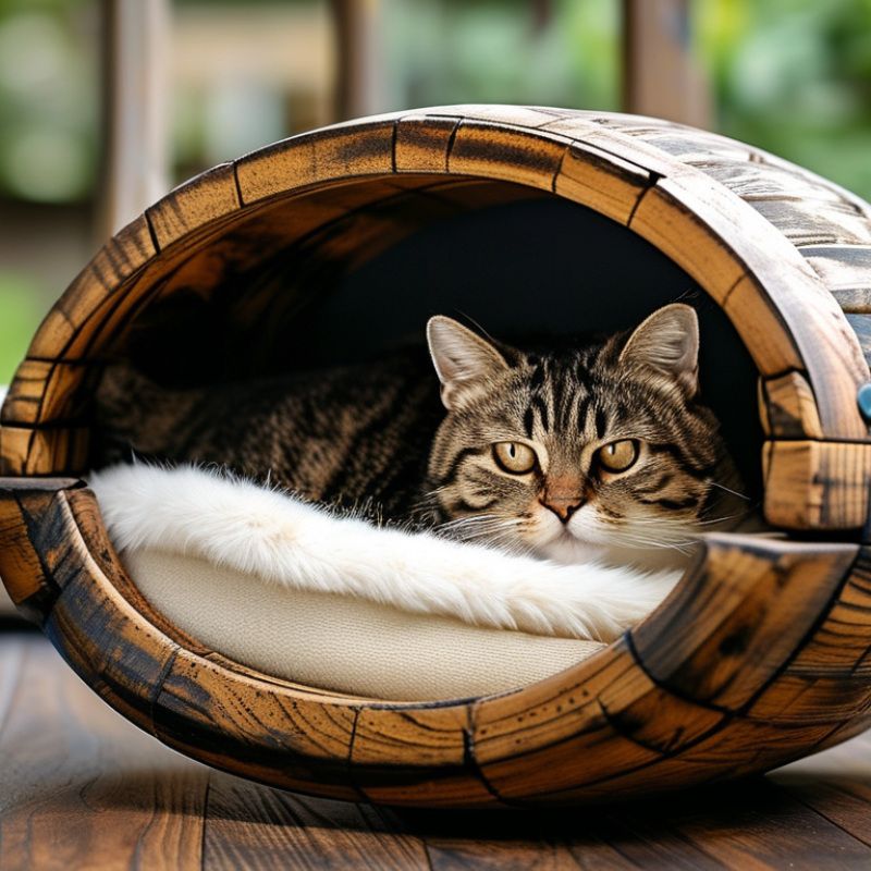 How to Choose the Best Wine Barrel Cat Bed for Your Feline?
