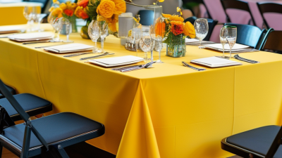 How to Choose the Right Rectangle Tablecloth for Your Event?