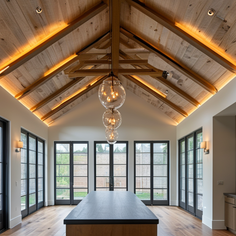 How to Install Track Lighting on a Vaulted Ceiling Easily?