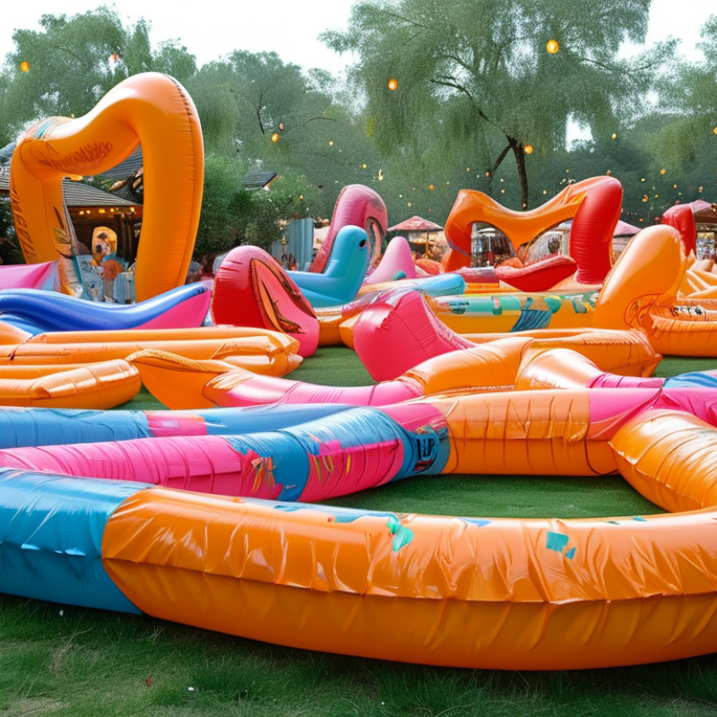 Why Choose Outdoor Party and Festival Inflatable Wave Tube Figures?