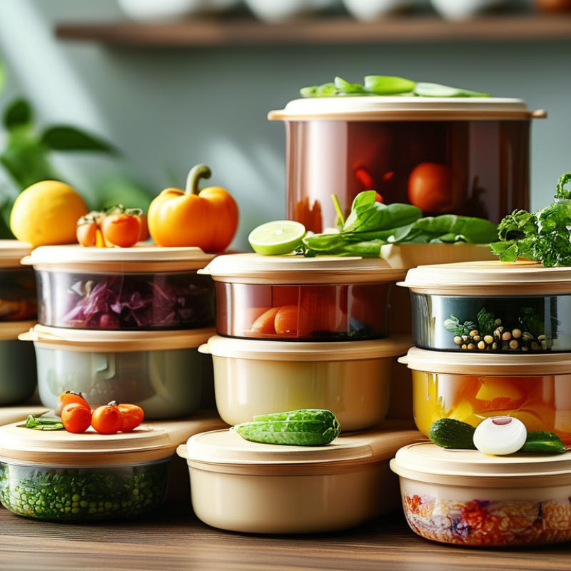 Top 10 Round Food Containers for Easy Meal Prep and Storage?