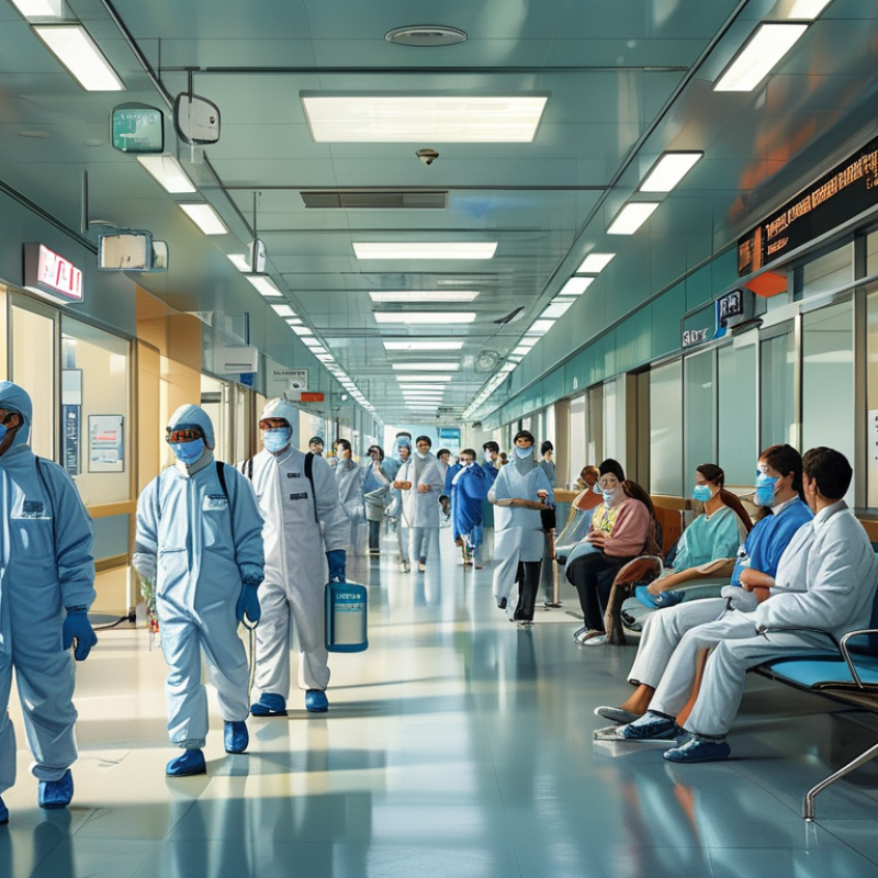 How to reduce cross contamination in busy outpatient clinics?