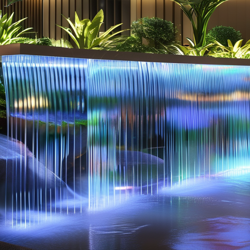How to Create a Stunning Waterfall Effect with LED Rings?