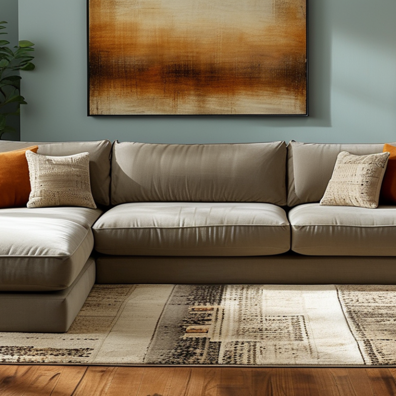 What Size Rug Fits Under a Large Sectional Sofa Tips