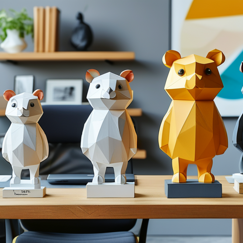 10 Reasons Why Geometric Animal Statues Thrive in Modern Offices?