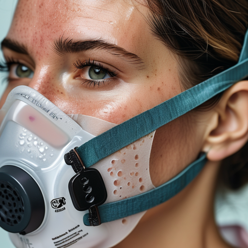 How to Wear Makeup Under a Medical Respirator Safely?