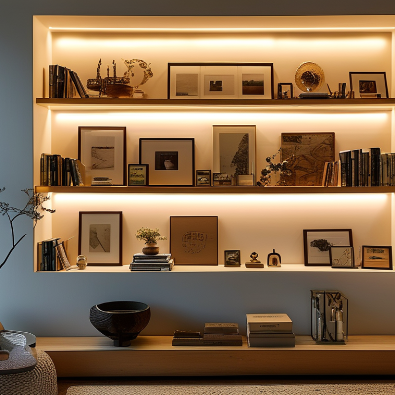 How to Light Up Your Display Shelf with LED Strips Easy Guide?