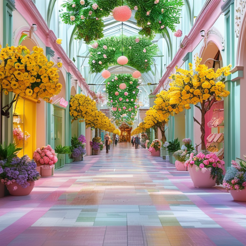 Top 10 Color Palettes for Spring Mall Decorations Trends