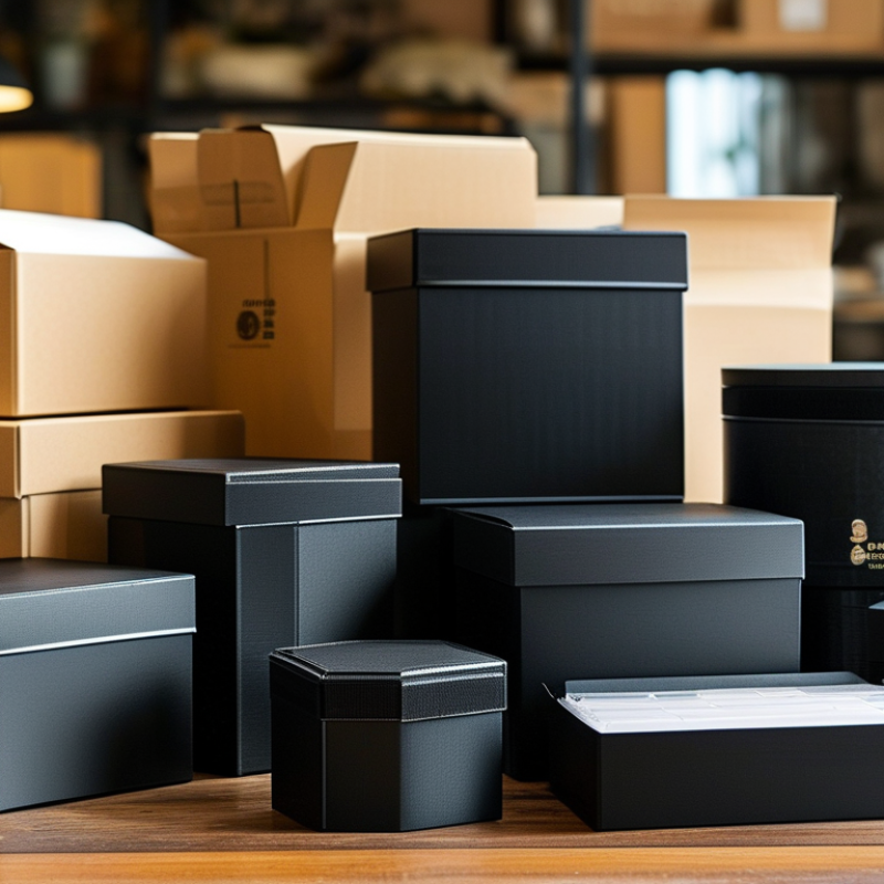 How to Choose the Best Black Shipping Boxes for Your Business?