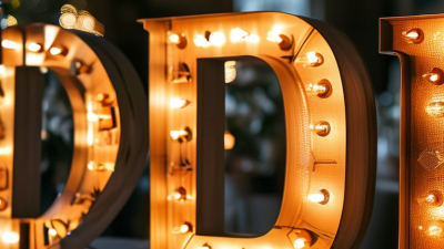How to Choose the Perfect Marquee Letter for Your Event?