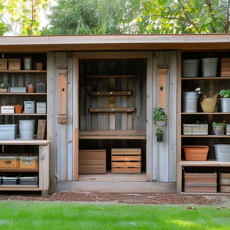 Creative Alternatives to a Garden Shed for Storage Solutions?