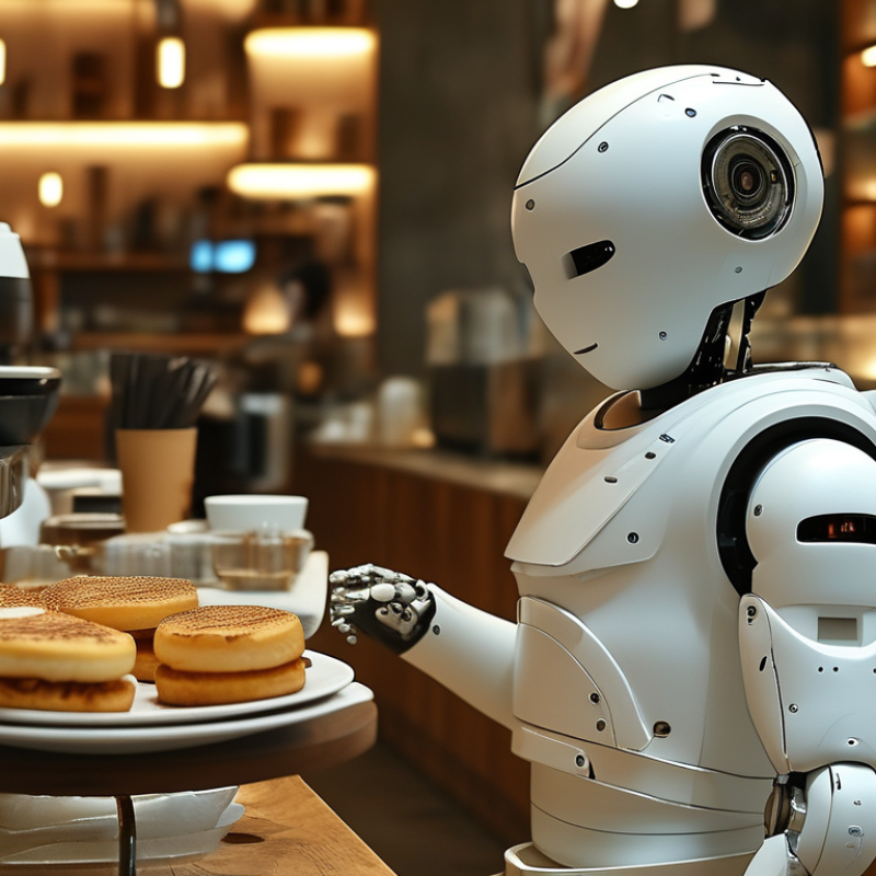 Discover the Future of Dining at The Robot Cafe in China